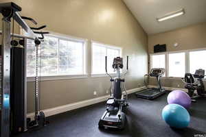 Exercise Room In the Clubhouse