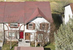 Aerial Front of Home