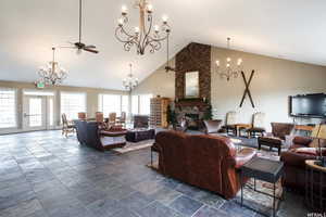 Large Gathering Living Room in the Clubhouse