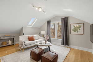 Upstairs living space