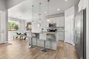 Kitchen with Bar Seating