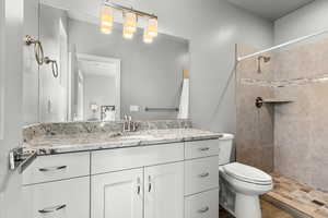 Private Ensuite Bathroom for Bedroom 2 with Shower