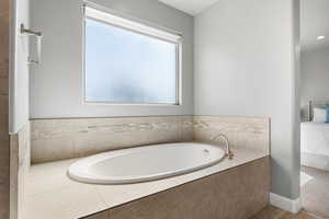 Tub in Primary Bath