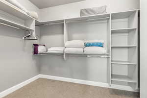 Large Walk in Closet in Primary, More Storage to Right not Pictured