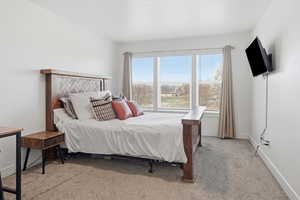 Primary Bedroom with natural light.