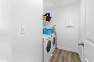 Laundry room.