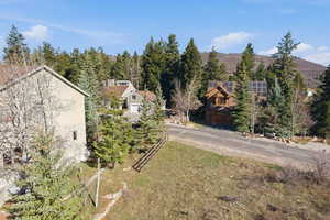 View of asphalt street