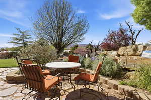 View of patio / terrace with outdoor dining area