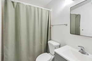 Full bath on main floor