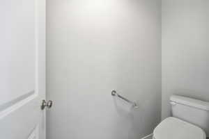 Separate room for toilet