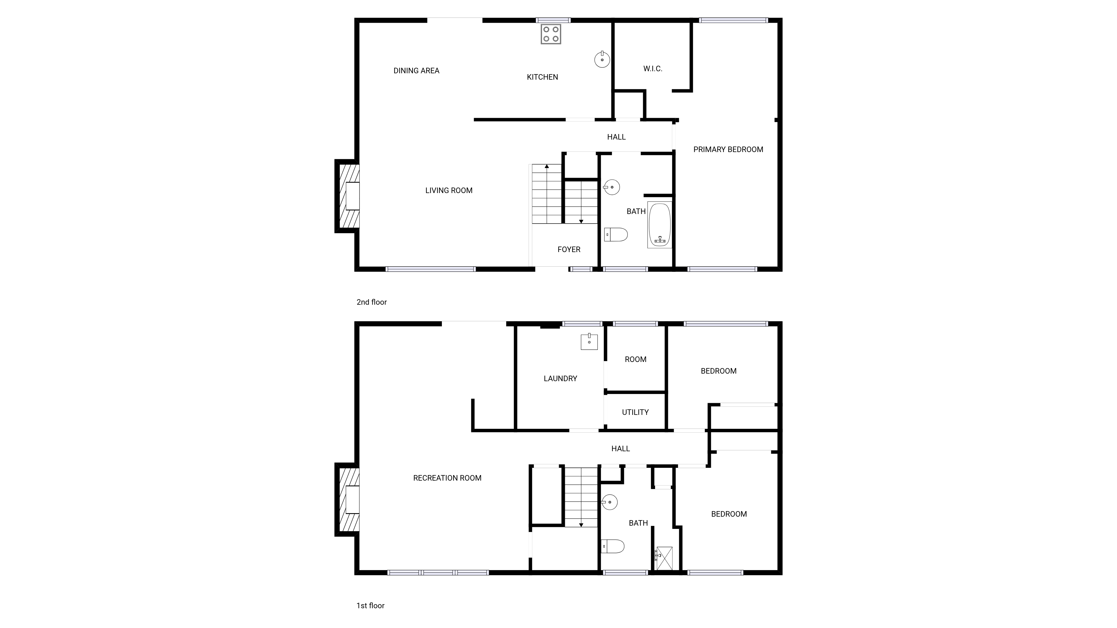 View of floor plan / room layout