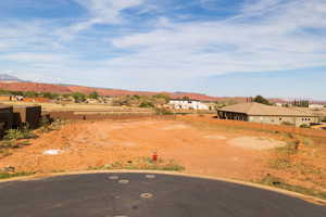 View of yard featuring a mountain view and a residential view
