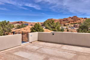View from rooftop deck
