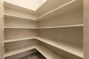 View of storage area