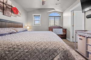 Owner's suite featuring lots of natural light and walk in closet.