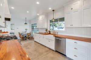 Beautiful white cabinets