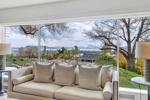 Stunning views from the living room