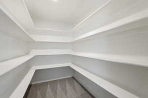 View of storage area in basement