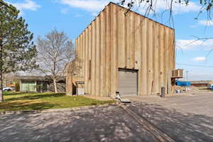 View of outdoor structure