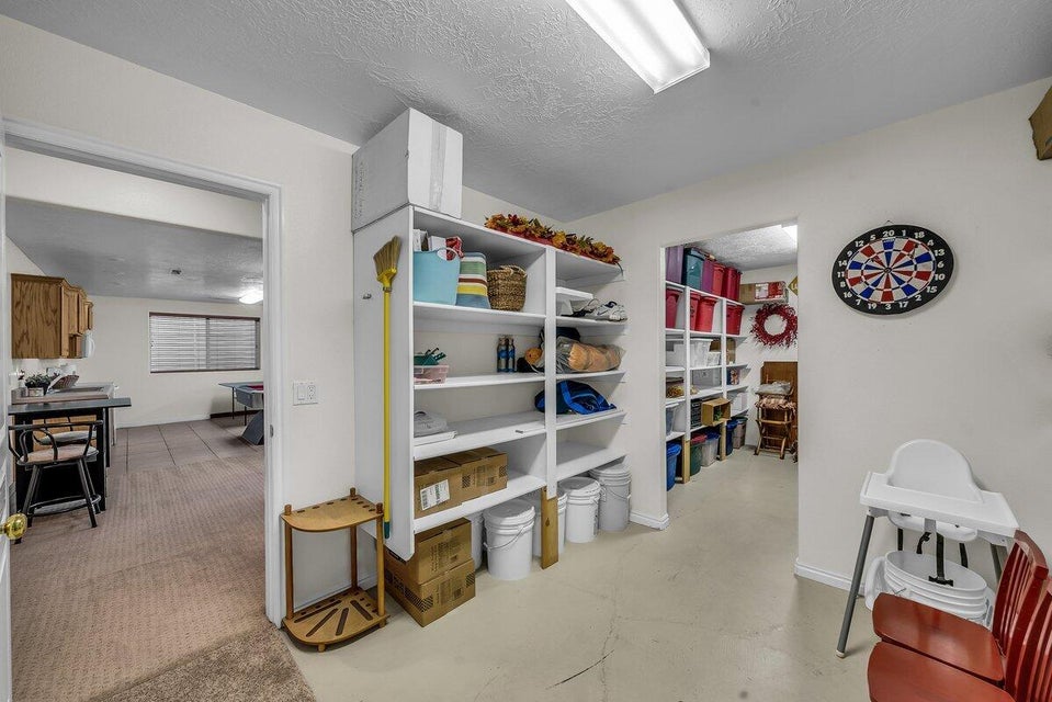 View of storage area