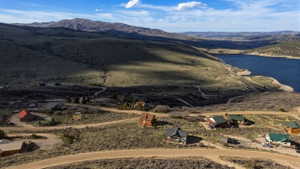 View of mountain background