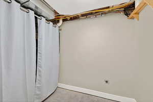 Functional laundry area