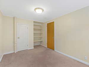 Bedroom closet space