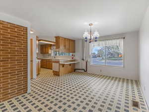 Spacious dining room addition. Laundry hookups can be removed easily.