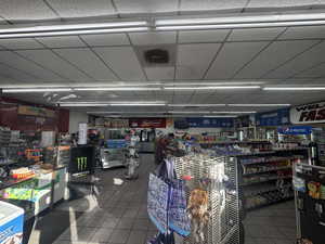 Miscellaneous room featuring a paneled ceiling
