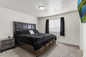 Primary suite on the main level offering convenient single-level living and a private retreat.