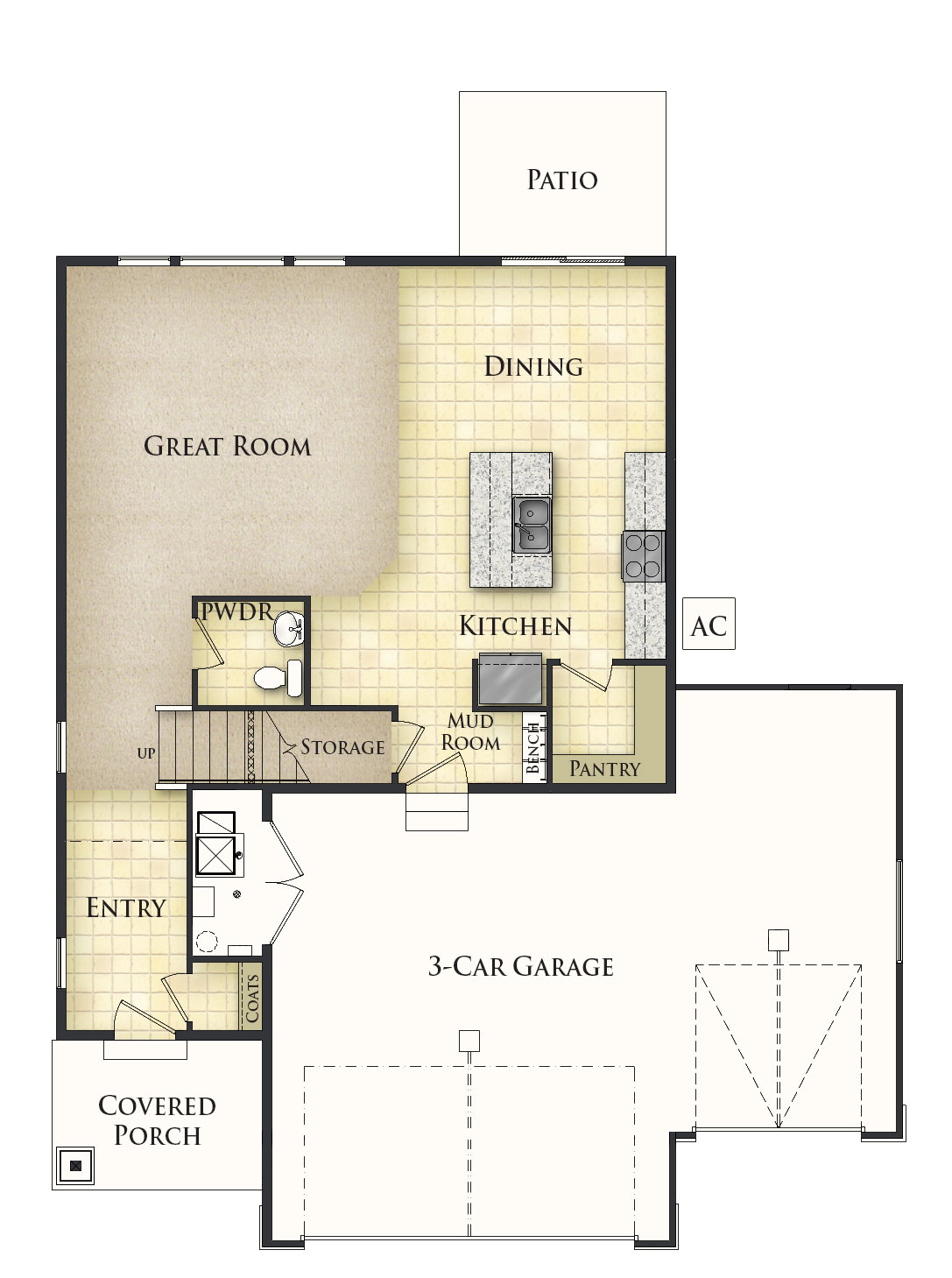 View of home floor plan
