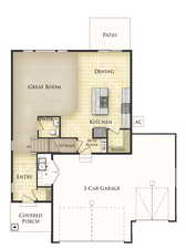 View of home floor plan