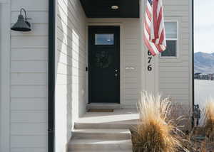 Entrance to property