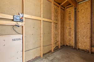 View of storage room