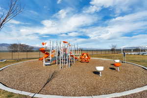 View of community playground