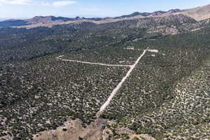 Aerial view of mountains