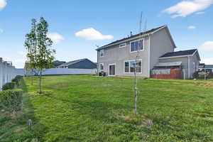 Rear view of property