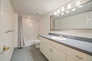 Hall bathroom - Basement