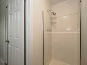 Full bath with a stall shower