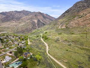 View of mountain background