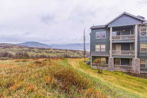 View of mountain backdrop