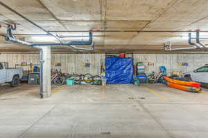 View of parking garage