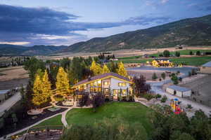 View of mountain backdrop