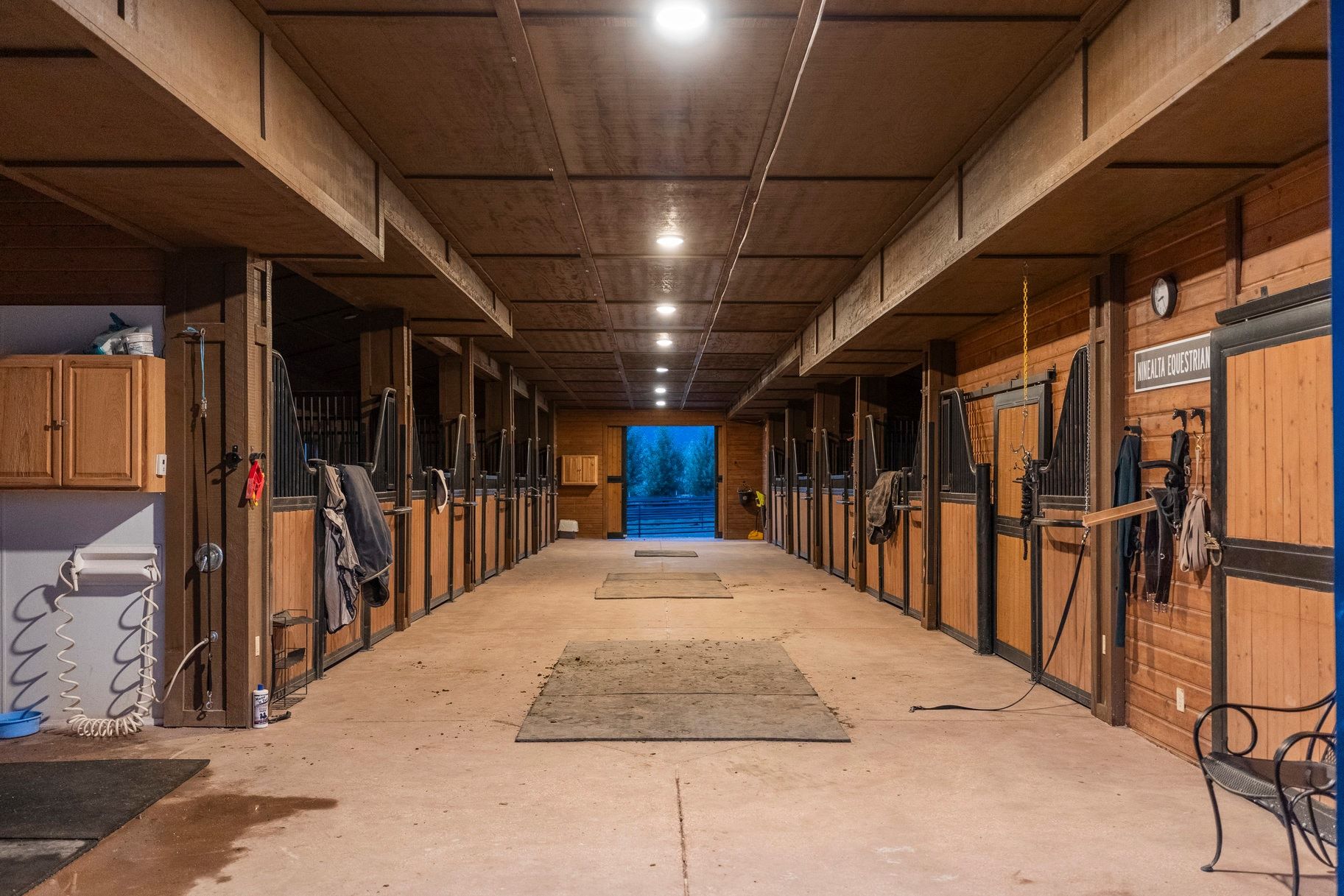 View of stable