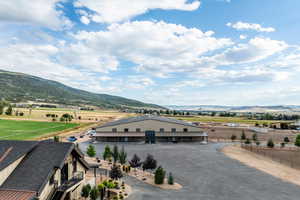 View of rural area with mountains