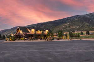 View of mountain backdrop
