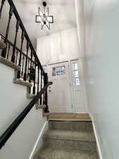 Stairway to upstairs