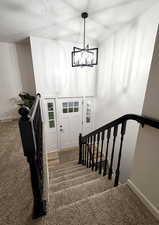 Stairway to downstairs