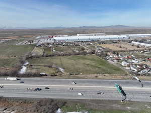 Bird's eye view of mountains