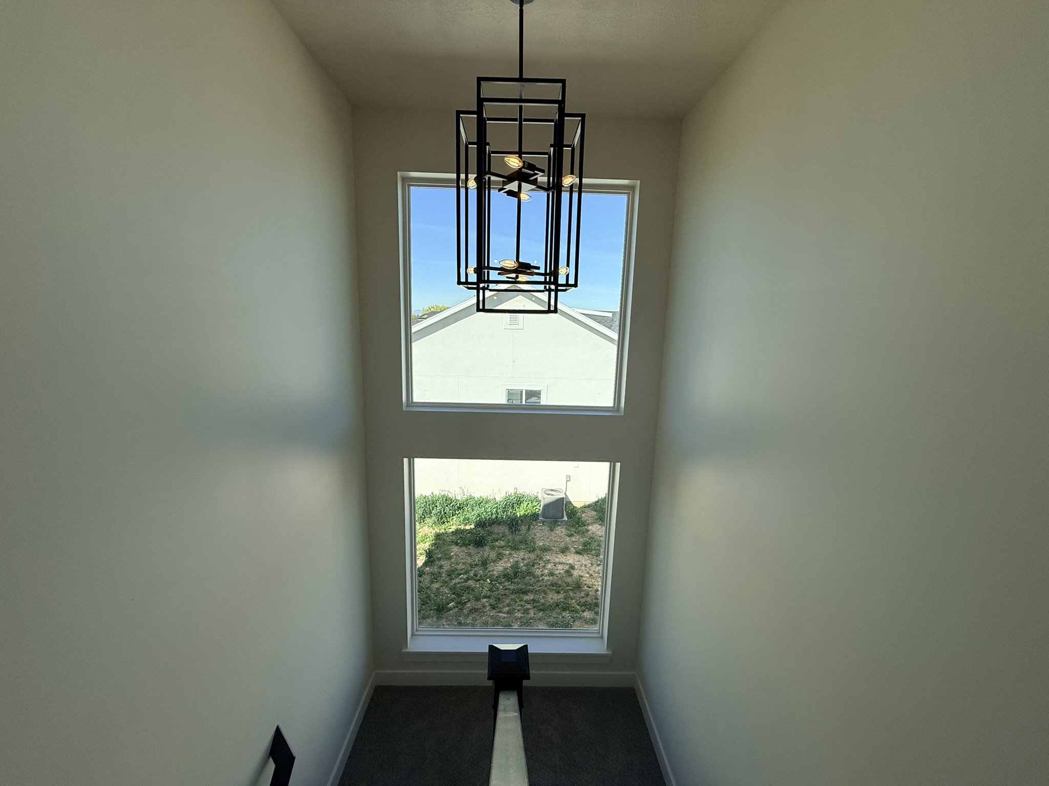Detailed view of hanging lights